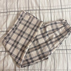 YESSTYLE Snow Clover - Plaid Dress Pants